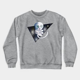 Space cat Crewneck Sweatshirt